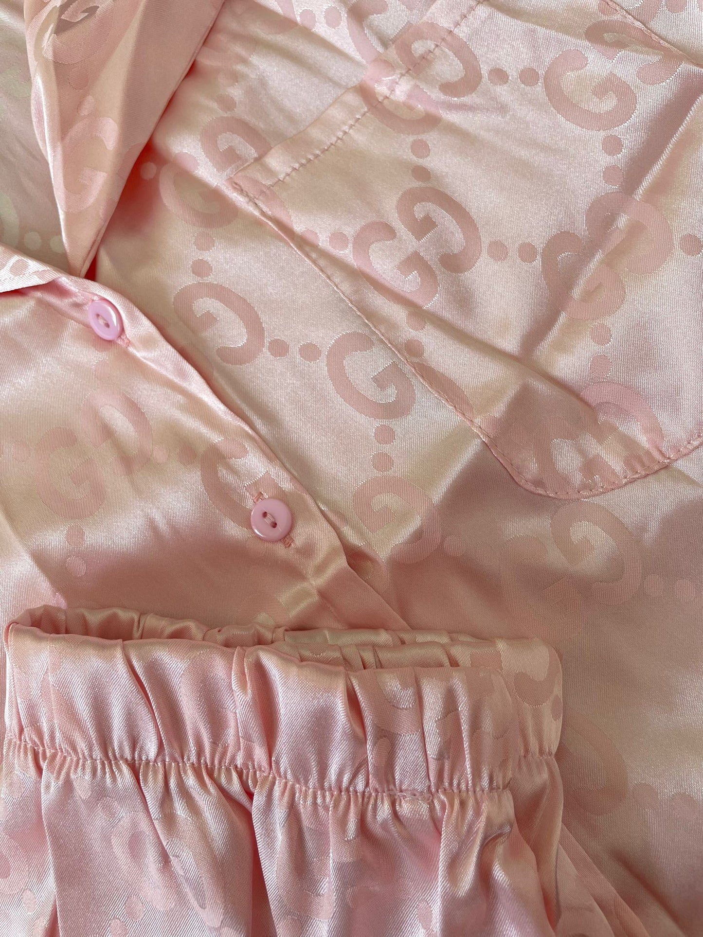 Pink Gigi Short Set